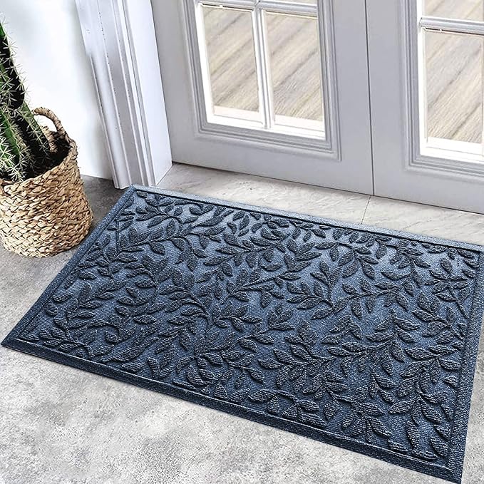 Bulijojo Sturdy Front Entrance Doormats, Durable Heavy Duty Welcome Mat by ShowYourStyle