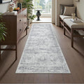 Washable Runner Rugs for Bedroom by Restydon