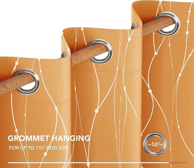 Deconovo Grommet Blackout Curtains - Image 7
