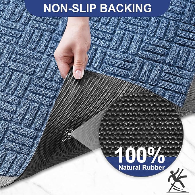 Mibao Front Door Mat, Heavy Duty Durable Welcome Mat - Image 5
