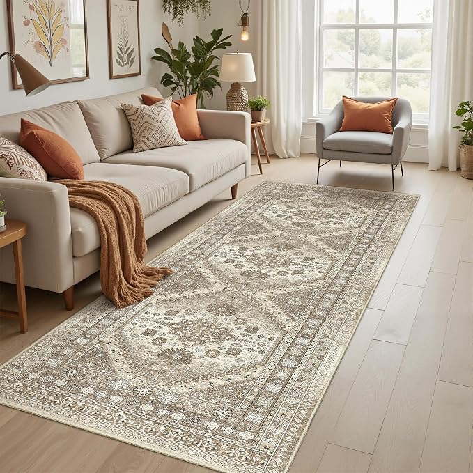 3x10 Runner Rug Non Slip Washable - Image 3
