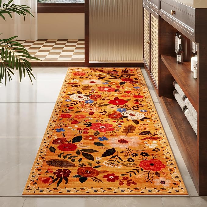 Rugcomf Runner Rug for Kitchen Rug Non Slip 2'x 6' Washable Rugs - Image 8