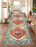 SERISSA Boho Washable Runner Rug by SERISSAHomeDecorCollection