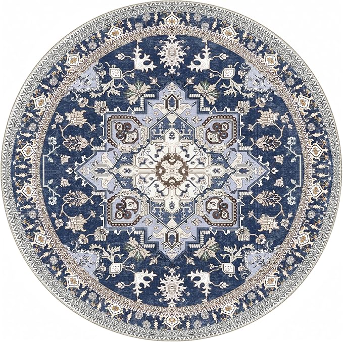 OPPODREAM Soft Round Rug 6ft, Washable Circle Rug 6ft - Image 9