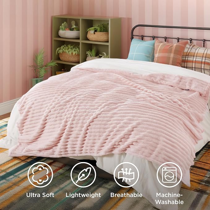 Bedsure GentleSoft Blankets Queen Size - Image 5