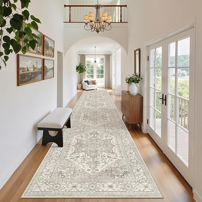Madane Hallway Runner Rug 2'6''x16' Kitchen Runner - Image 4