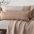 Foindtower Set of 2 Decorative Long Body Lumbar Throw Pillow Covers Neutral by Foindtower