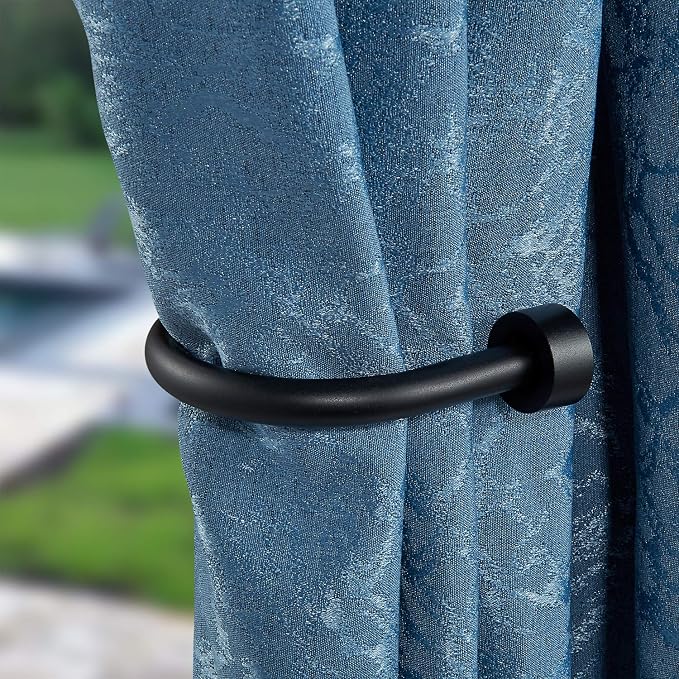 Premium Curtain Holdback, Quality Metal Decorative Curtain Holdbacks - Image 2