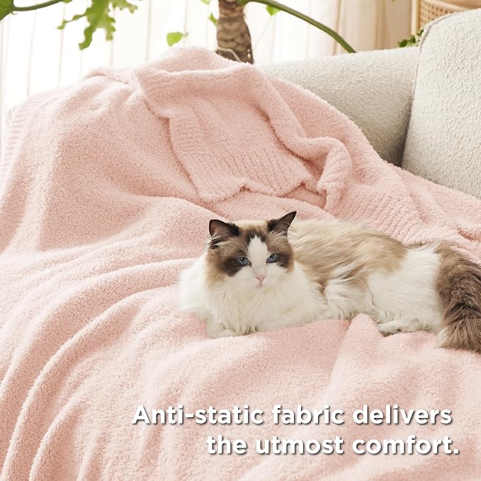 Bedsure Gentlesoft Cozy Knit Throw Blanket - Image 3