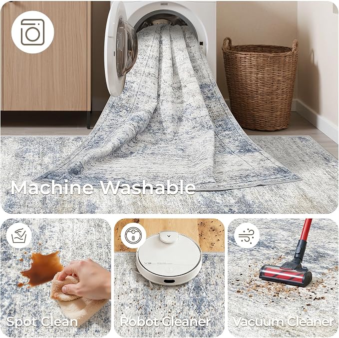 Kitchen Runner Rugs Non Skid Washable - Image 8