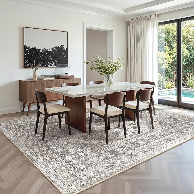 zesthome 6x9 Area Rug, Super Soft Washable Rugs - Image 8
