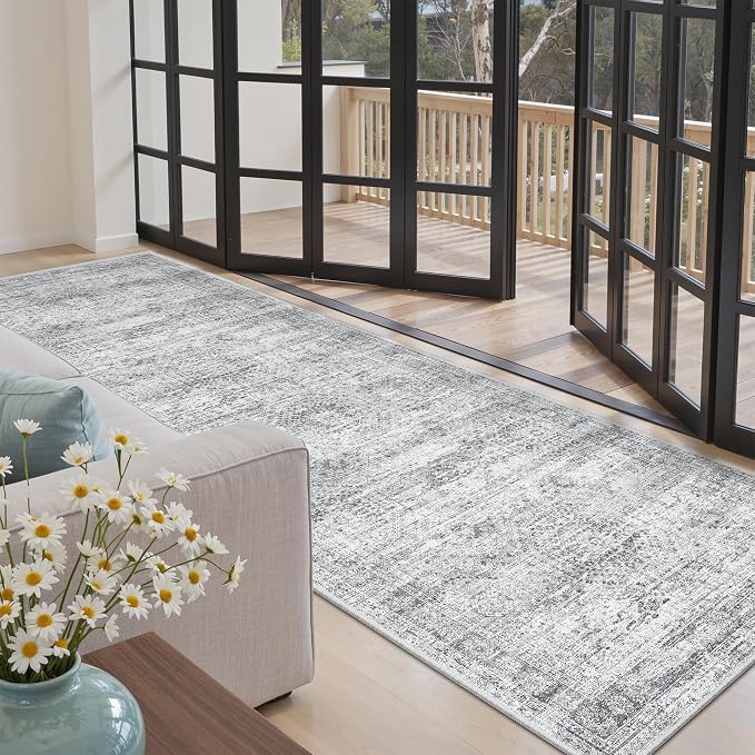 Runner Rug 3x8 Washable Non-Slip Hallway Runner Rugs - Image 2