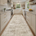 4x10 Wide Hallway Runner Rug: Washable Soft Rug Runners by Soalmost
