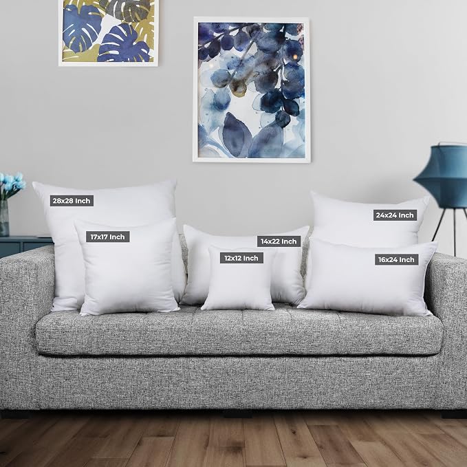 Utopia Bedding 14x22 Pillow Inserts, Sofa & Couch – Soft, Supportive & Fluffy - Image 2