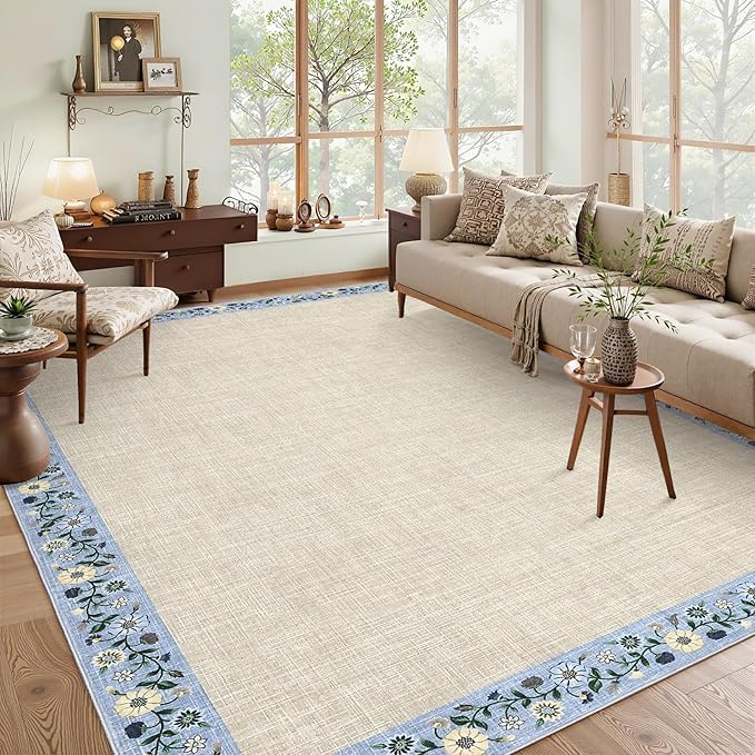 GarveeHome 10x13 Machine Washable Rugs by GarveeHome