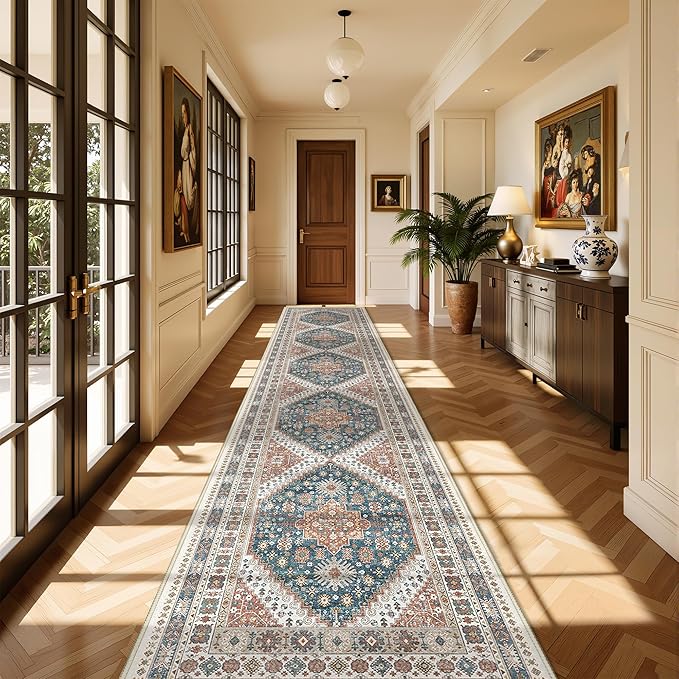 Washable Runner Rug 2.5x16, Non-Slip Long Kitchen Mats - Image 4