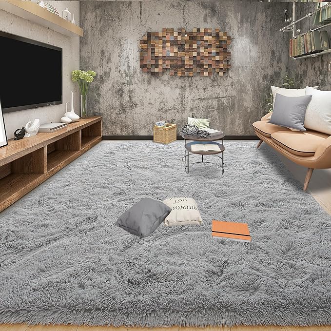 Tepook Area Rugs 10x14 for Living Room, Super Soft Fluffy Rugs for Bedroom by Tepook