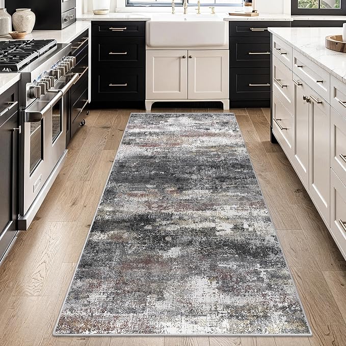 Runner Rug for Hallway Kitchen 2x7 Machine Washable Runners Rug for Entryway by BEIMO