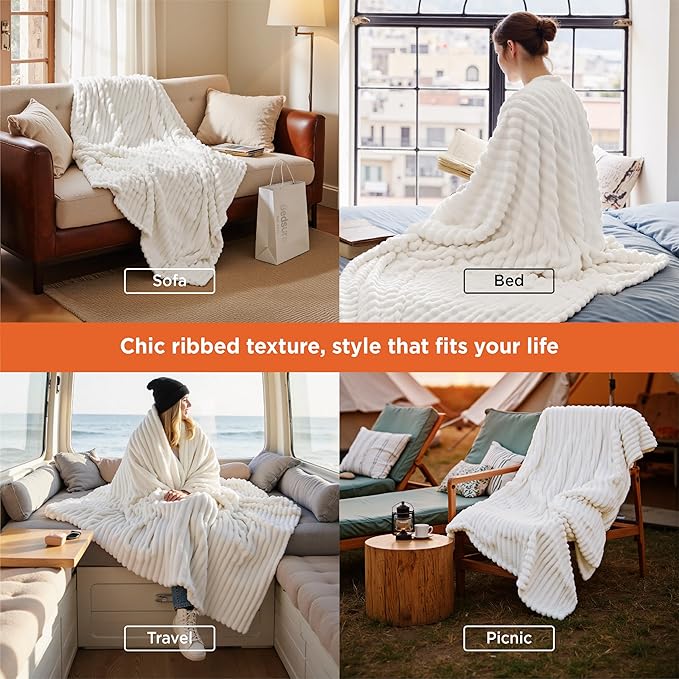 Bedsure GentleSoft Twin Blanket - Image 4