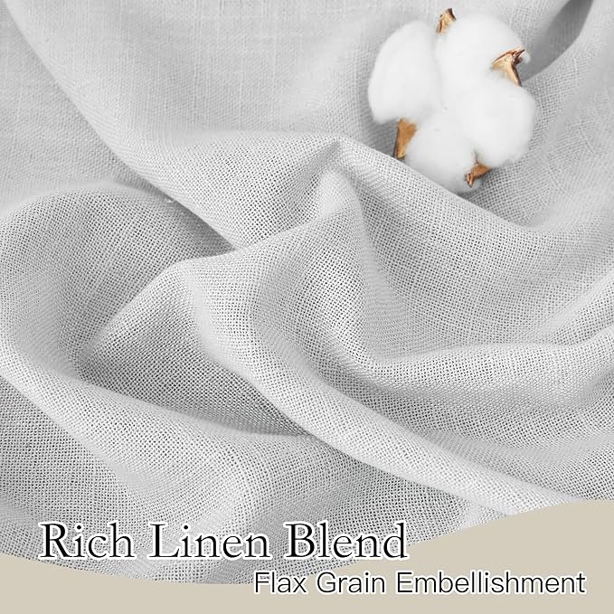 RYB HOME Semi Sheer Curtains - Image 2