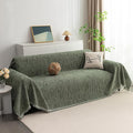 MYSKY HOME Couch Covers for 2 Cushion Couch Sofa, Chenille L Shape Sectional by MYSKYHOME