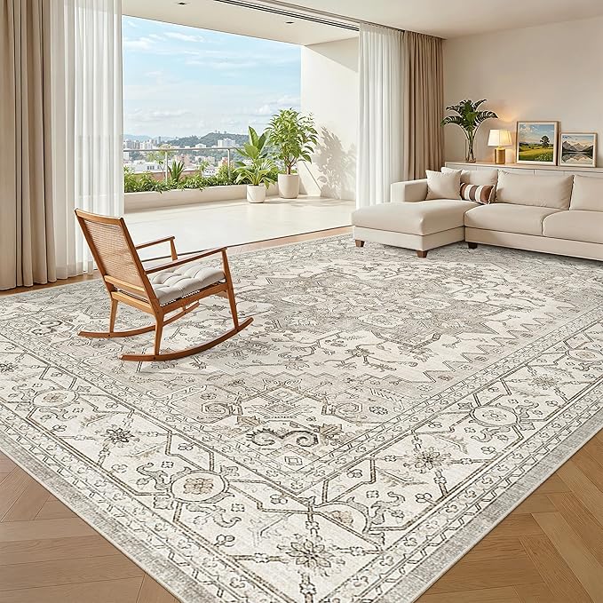 Madane Washable Rug 8x10 Area Rugs by Madane