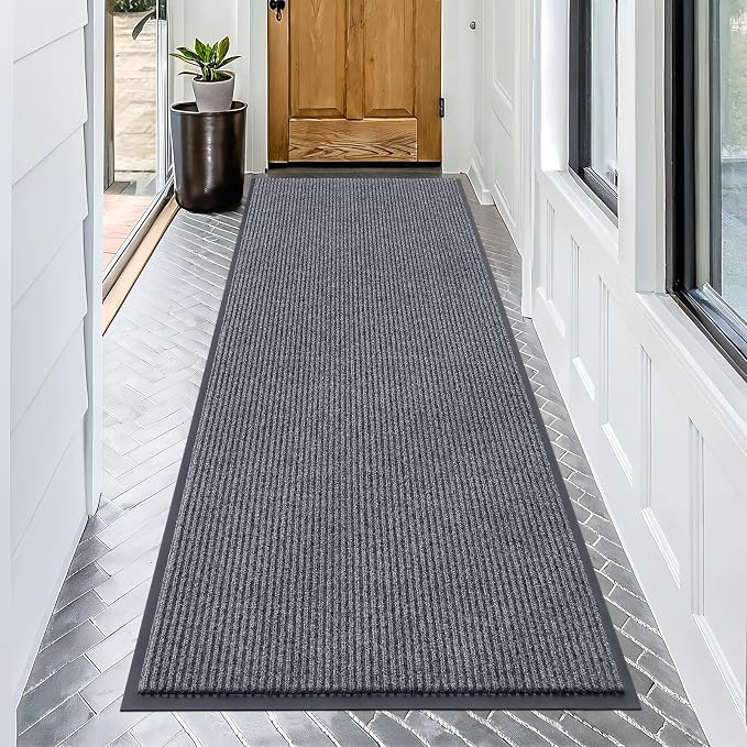 OLANLY Front Door Mat Indoor Outdoor Entrance, Waterproof Heavy Duty Doormat by OLANLY