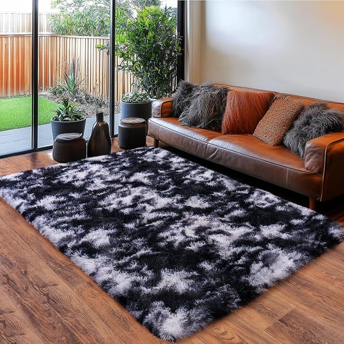 Rugs for Living Room 10x14, Soft Shaggy Modern Shag Area Rug for Bedroom - Image 7