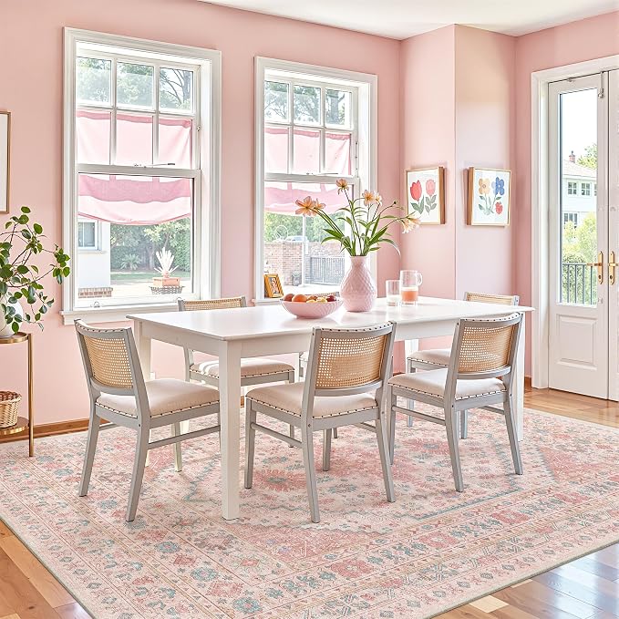 zesthome Pink Rug - Image 9