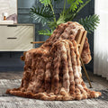 Cozy Bliss Faux Fur Throw Blanket by CozyBliss