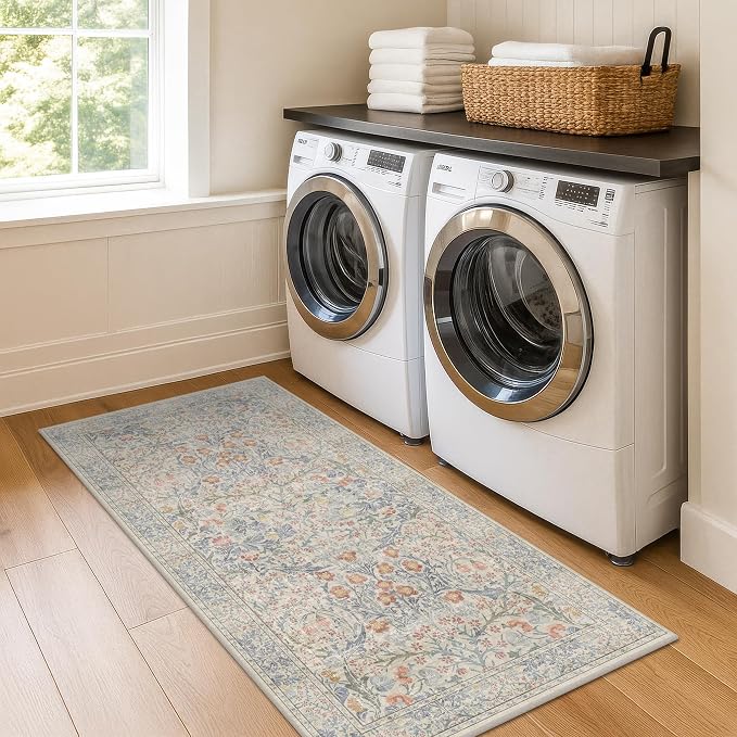 Hazo Haus Washable Bathroom Runner Rug 2x5, Non Slip Runner - Image 3