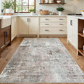 Area Rugs 4x6 for Living Room, Vintage Washable Rugs for Dining Room, Non-Slip by Soalmost
