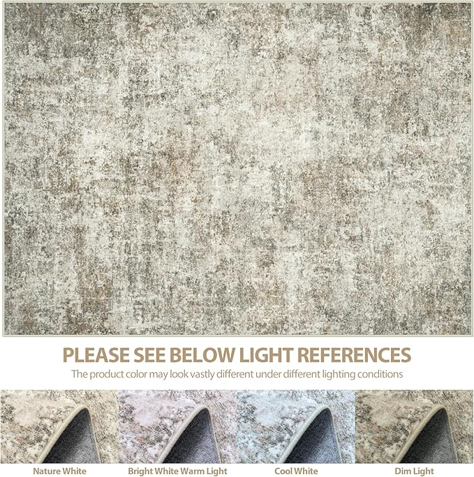 Runner Rug for Hallways Kitchen 2'6"x8' Washable Non Slip: Carpet Non Skid 8ft - Image 7