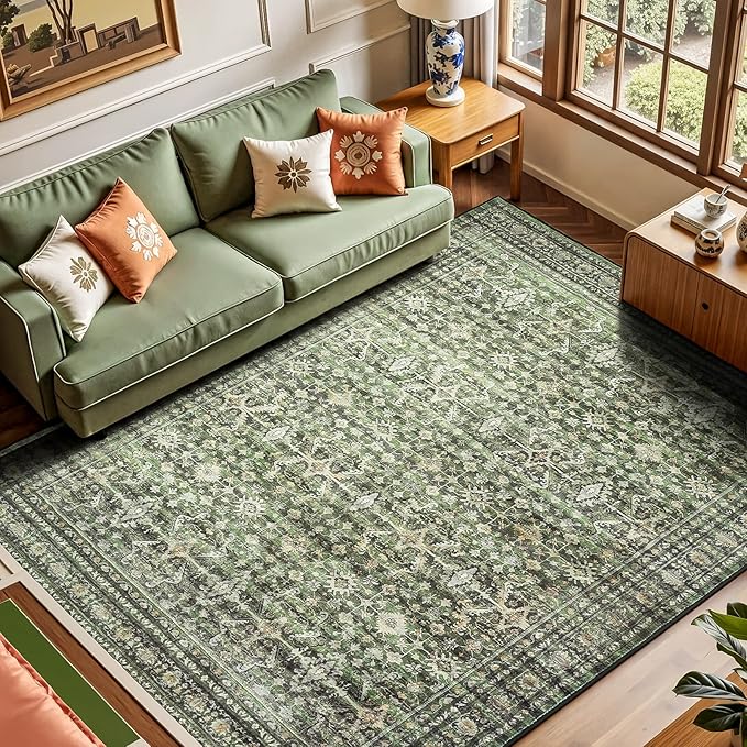 Lofus 6x9 Area Rug for Living Room, Soft Boho Carpets for Bedroom Dining Room by Lofus