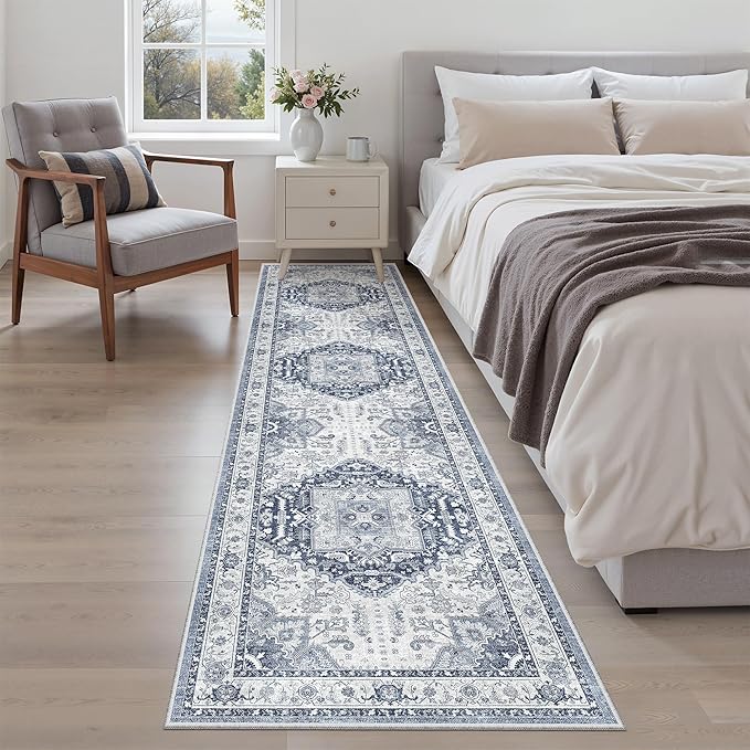 Madane Washable Runner Rug by Madane