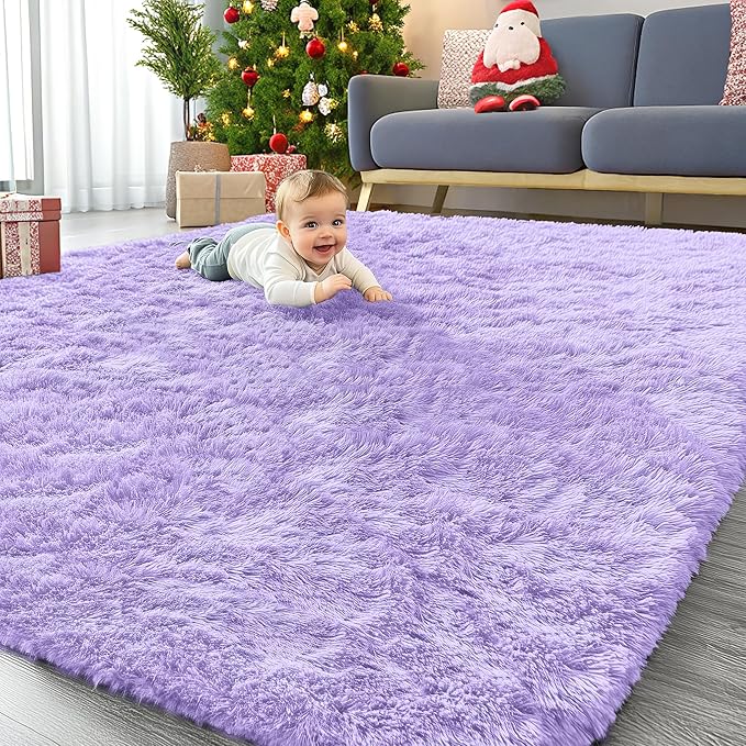 OLANLY 8x10 Machine Washable Large Area Rugs by OLANLY