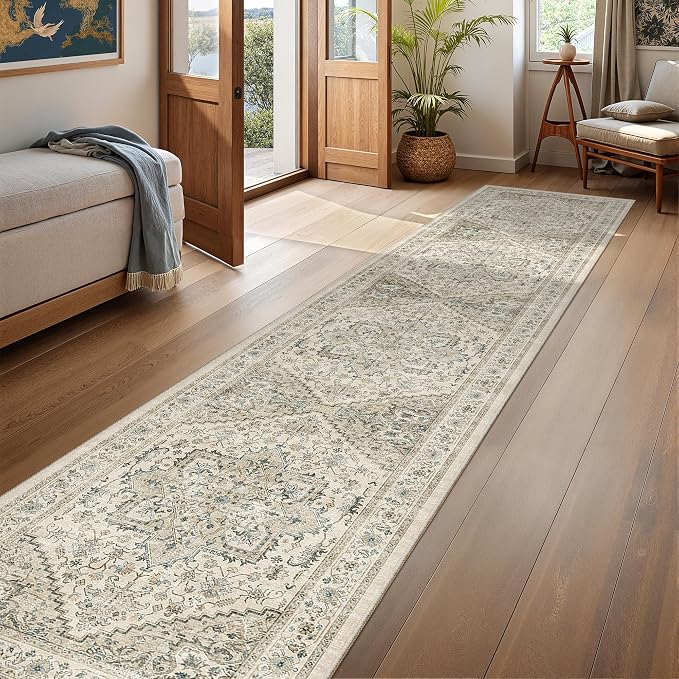 Runner Rug 2x10, Ultra-Thin Kitchen Rugs Non Slip Washable Rugs - Image 5