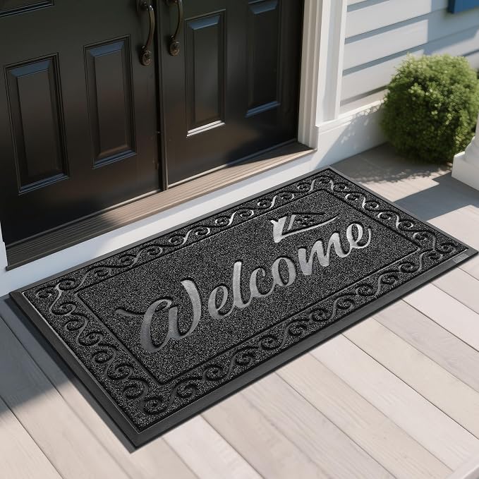 Yimobra Welcome Mat, Heavy Duty Sturdy Door Mats by Yimobra