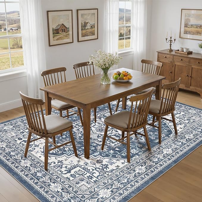 UERMEI 8x10 Area Rug for Living Room - Image 5