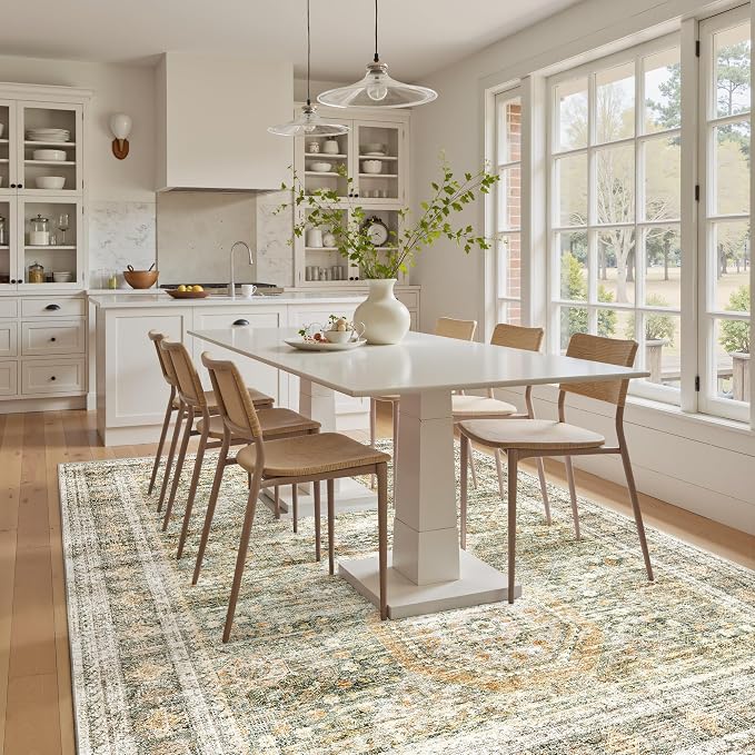 6x9 Area Rug for Living Room Washable 6x9 Non-Slip Modern Rugs for Bedroom - Image 3