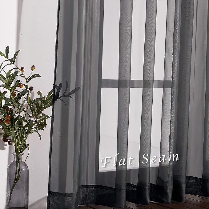 NICETOWN Sheer Drape Panels 63" L - Image 5