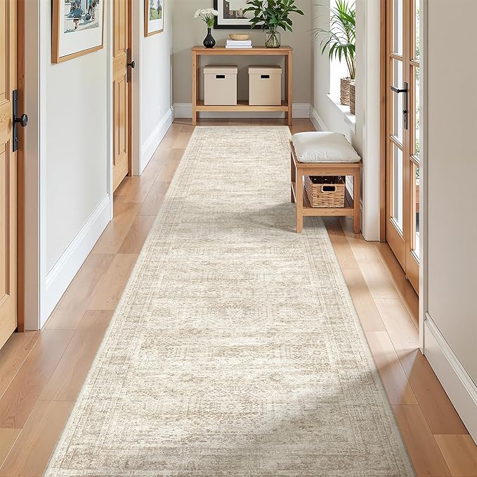 Long Bathroom Rugs Runner by Restydon