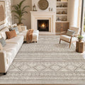 cotiled Boho 12x15 Area Rug for Living Room: Large Moroccan Washable Rug | by COTILED