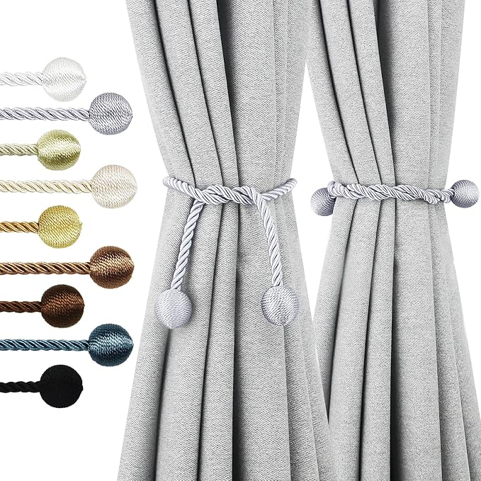 Curtain Tiebacks Outdoor Elegant Decorative Tie Backs Modern Rope Tiebacks by CurtianTiebacks