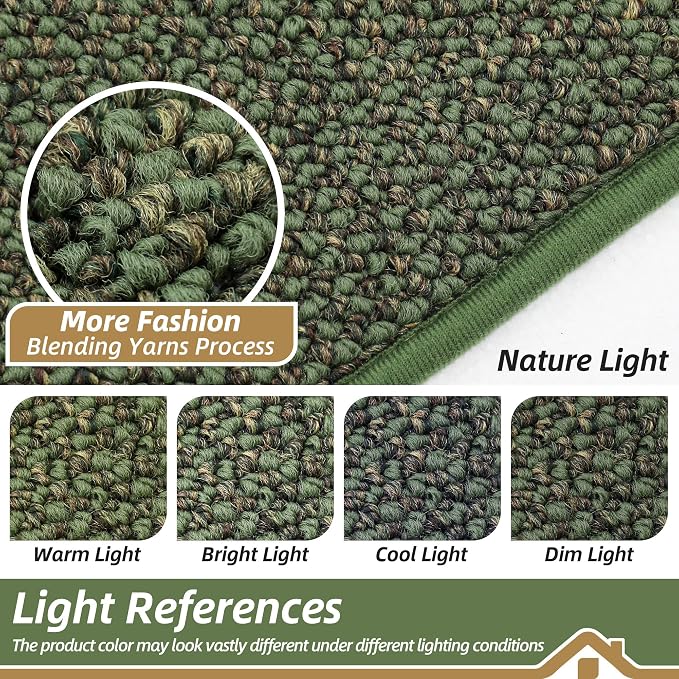 BEQHAUSE Kitchen Rugs 24"x36", Non-Slip Kitchen Mats - Image 5