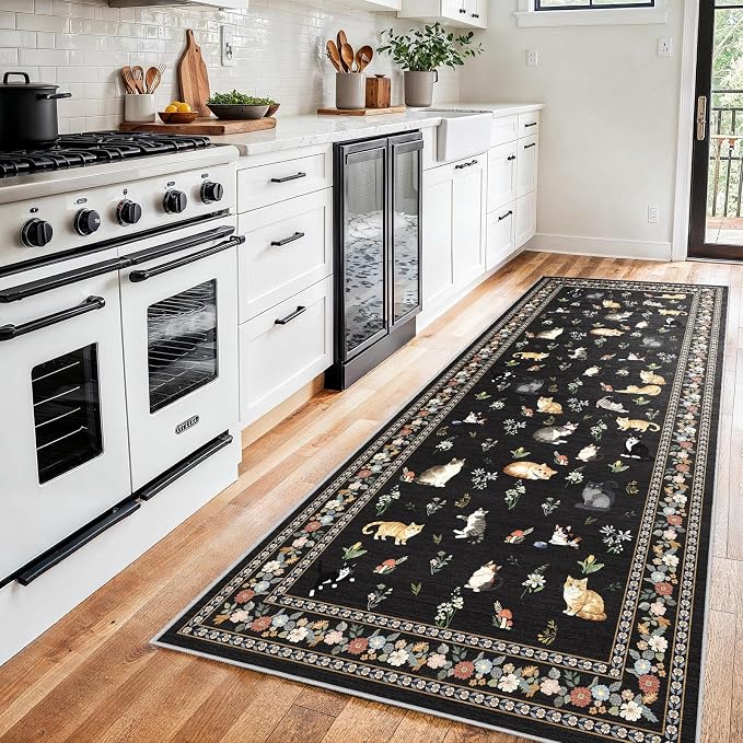 3x7 Washable Kitchen Runner Rug - Image 2