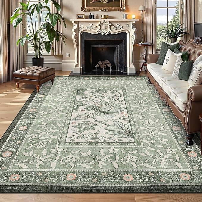 GarveeHome Provence 8x10 Area Rugs by GarveeHome