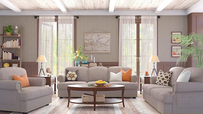 Industrial Curtain Rods for Windows 48 to 84 Inches, for Indoor and Outdoor - Image 3