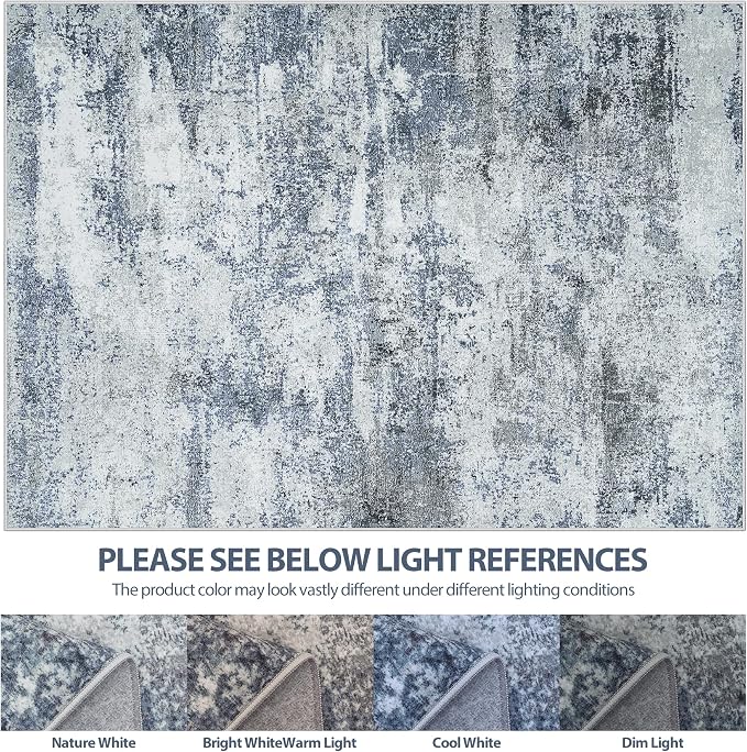 Runner Rug for Hallways Kitchen 2'6"x8' Washable Non Slip: Carpet Non Skid 8ft - Image 7