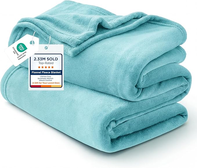 Bedsure GentleSoft Fleece Throw Blanket by BEDSURE